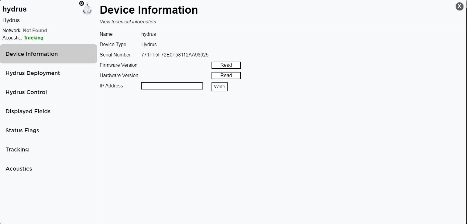 Hydrus Web Interface